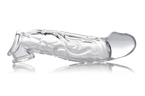 2 Inch Extender Sleeve Clear XR Brands Anal