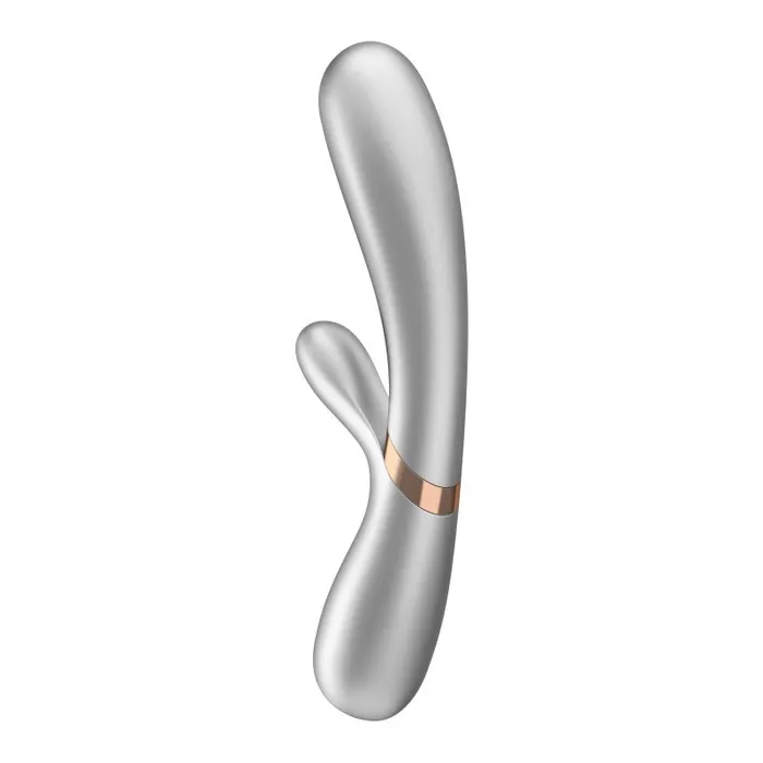 Satisfyer Vibrators Satisfyer Hot Lover Rabbit Vibrator SilverChampagne
