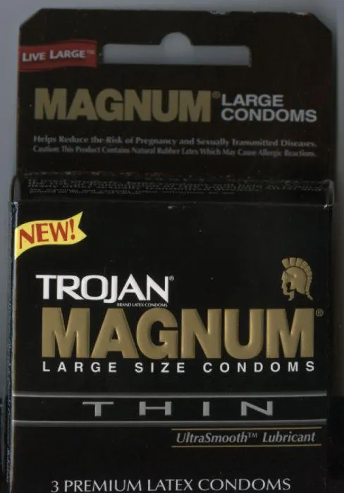 Enhancers Paradise Products Trojan Magnum Thin 3 Pack