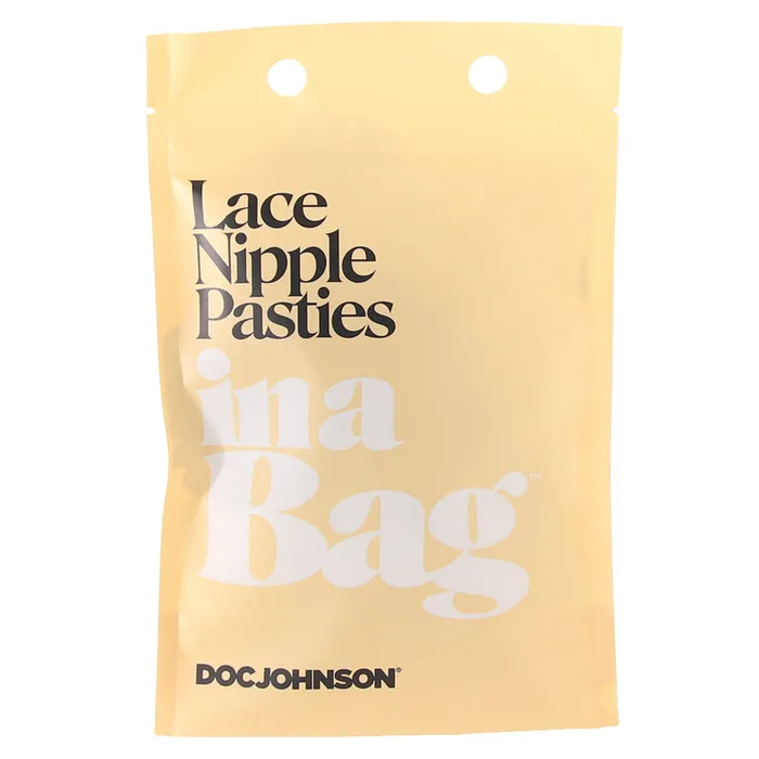 Female Sex Toys Doc Johnson Lace Nipple Pasties In A Bag