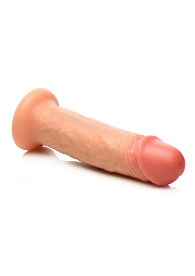 Jock Real Skin Vibrating Silicone Dildo Jock Dildos