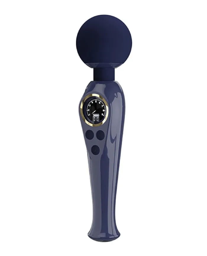 Vibrators Pretty Love Skylar Led Digital Display Wand Blue Vibrators Pretty Love Skylar Led Digital Display Wand Blue