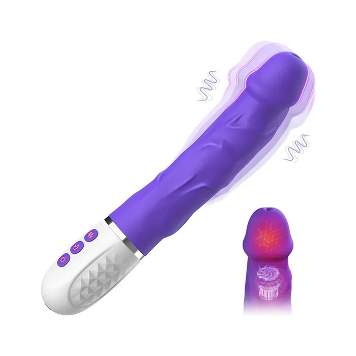 Oronova Female Sex Toys Realistic Dildo Heating Vibrating