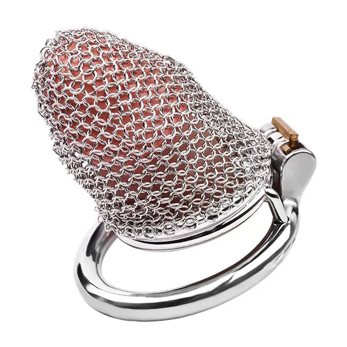 Xinghaoya Male Sex Toys Stainless Steel Mesh Male Cock CageSmall