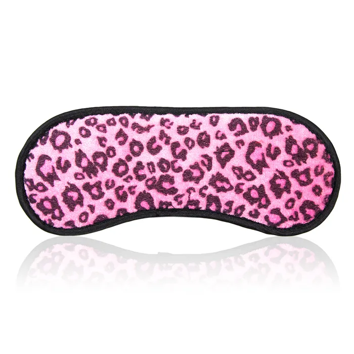 Yiwu Idea Leather Vibrators Yiwu Leopard Print Satin Blindfold Eye Mask