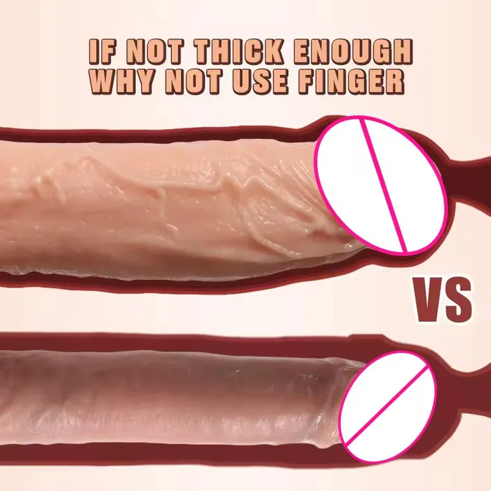 Anal Domlust Realistic Anal Dildo Butt Plug Premium PVC Soft Fake Penis Sex Toys for Women