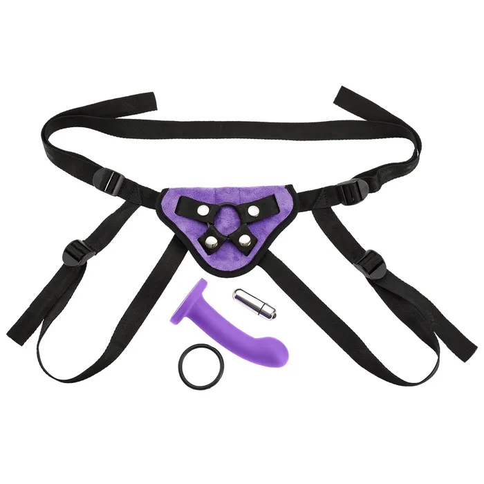 Cloud 9 Novelties Female Sex Toys Strap on Harness Kit Purple