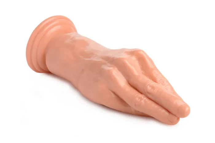 Dildos XR Brands Master Series The Stuffer Fisting Hand Dildo Flesh