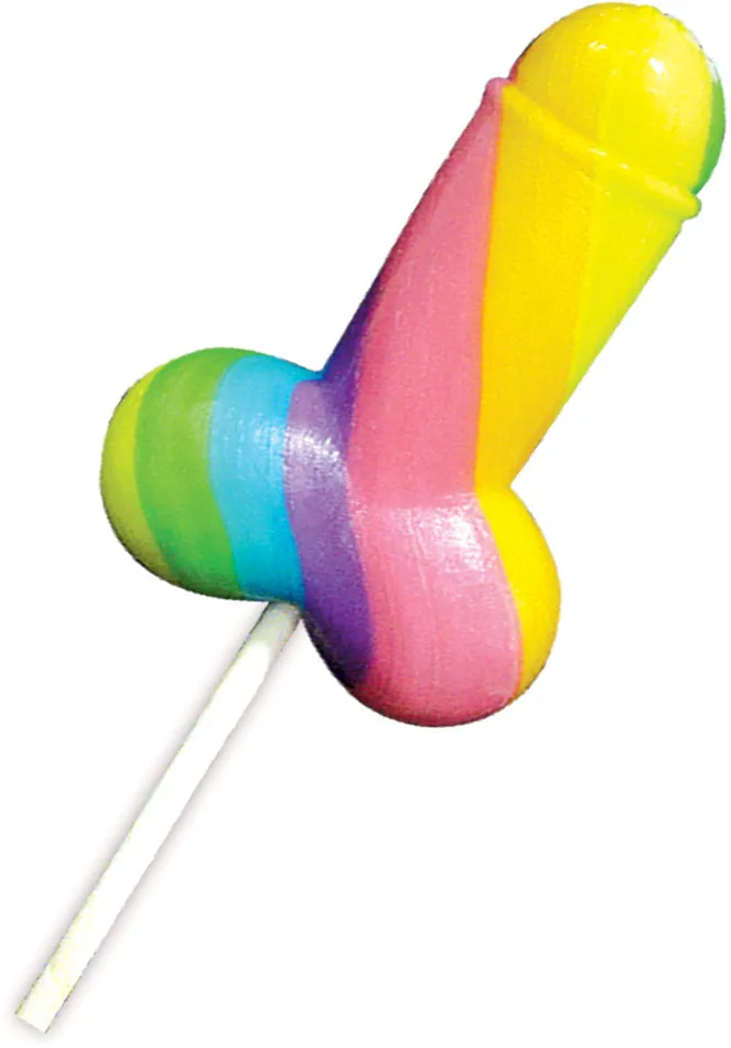 Display Rainbow CockPop 12 Pieces Hott Products Female Sex Toys