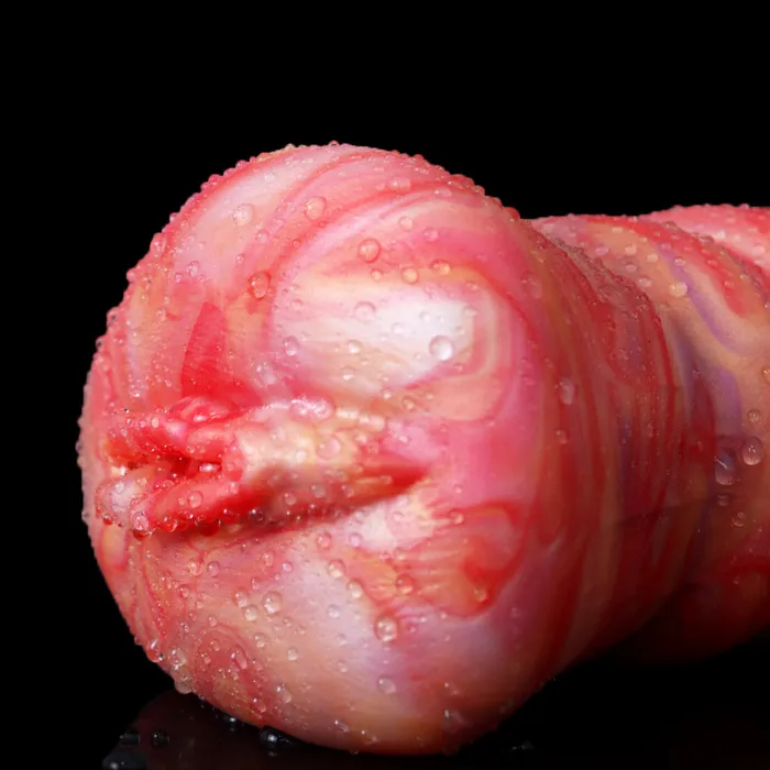 Domlust Male Sex Toys Realistic Bloodhued Pocket Pussy Lifelike Vagina Penis Masturbation Cup Sex Toy for Men