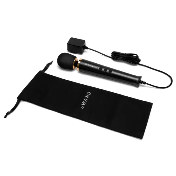 LE Wand Anal Powerful Petite PlugIn Massager Black