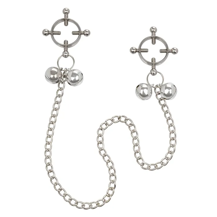 Sale Nipple Grips 4Point Nipple Press With Bells Nipple Clitoral Toys