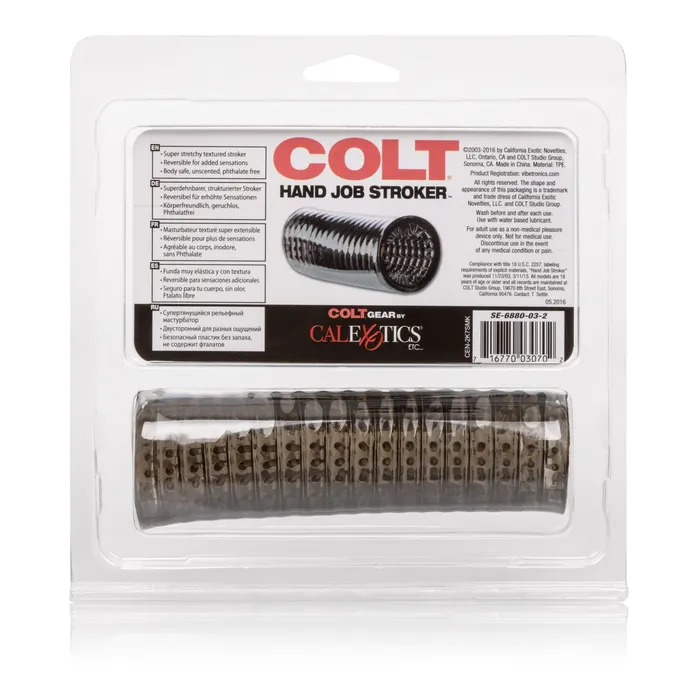 Calexotics Male Sex Toys Colt Fun Stroker Super Stretchy Sleeve with Ticklers for Solo Play