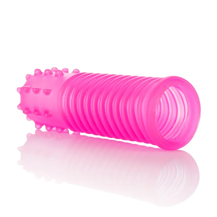 Calexotics Male Sex Toys Fun Finger Tingle Toys with Nubs and Ridges for Extra Delight
