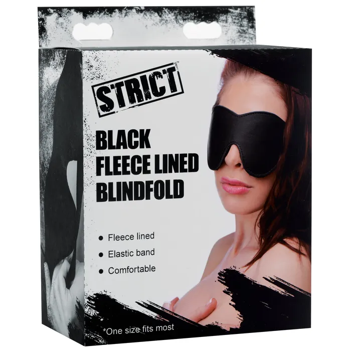 Dildos Cozy Adventure Fleece Blindfold Embrace the Thrill of the Unknown Xr Brands Strict