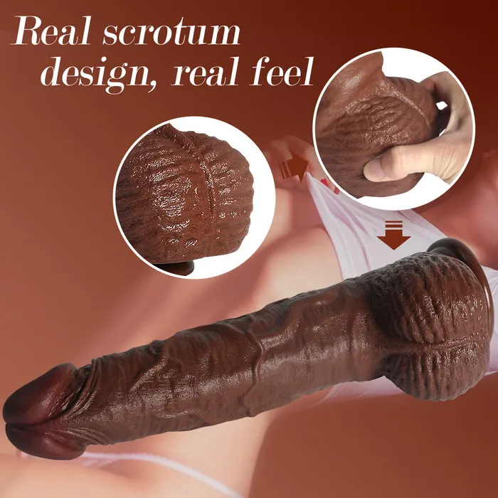 Dildos King Cock Dildos 14 inch Brown
