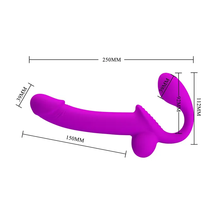  Dildos Squirt Silicone Strapless Dildo