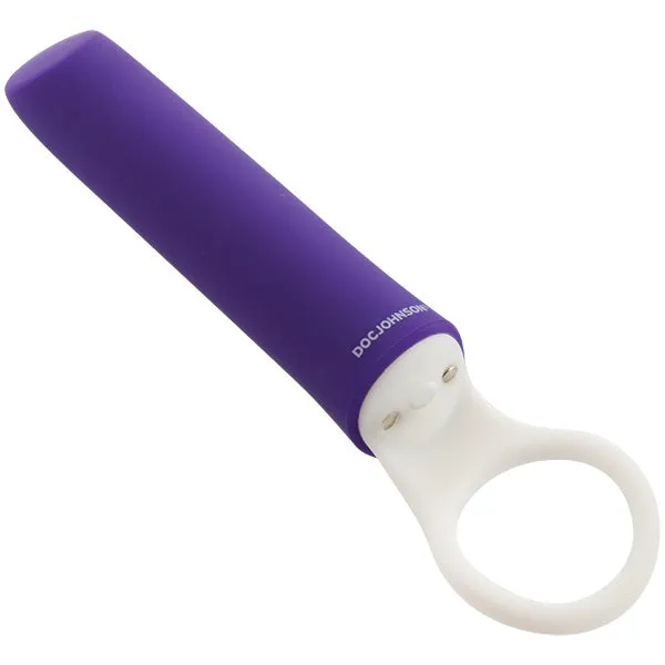 Doc Johnson Vibrators Secret Lipstick MiniVibe 20 Exciting Vibration Patterns Waterproof Rechargeable
