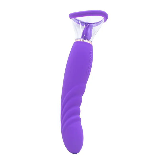 Female Sex Toys CandyBabe ASPIRE Suction Pump Clit Licking GSpot Vibrator
