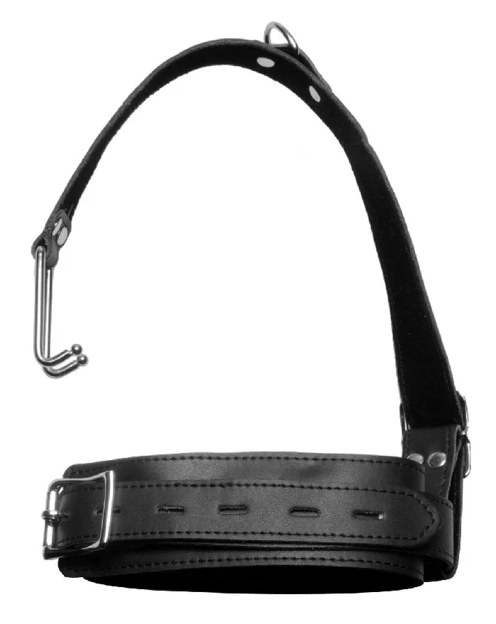 Idea Couples 8837HS Japanese Bondage Locking Collar Nose Hook Restraint System