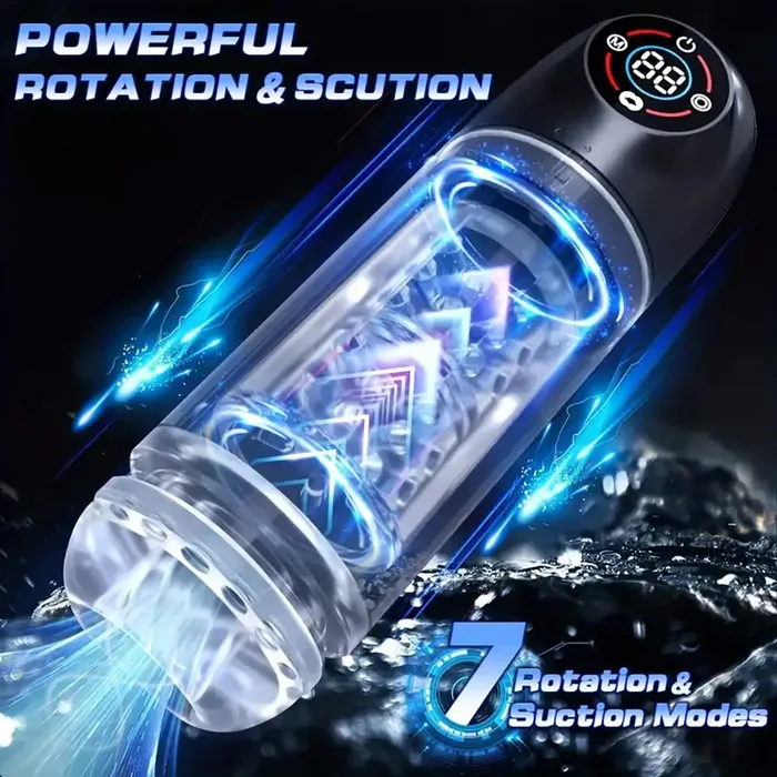 Male Sex Toys Weadultshop UPGRADED 777 Licking Suction 7 Rotating Modes Auto Masturbator Male Sex Toys Weadultshop UPGRADED 777 Licking Suction 7 Rotating Modes Auto Masturbator