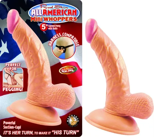 Nasstoys Dildos 5Inch Curved Adventure Dong with Balls for Fun and Exploration Nasstoys Dildos 5Inch Curved Adventure Dong with Balls for Fun and Exploration