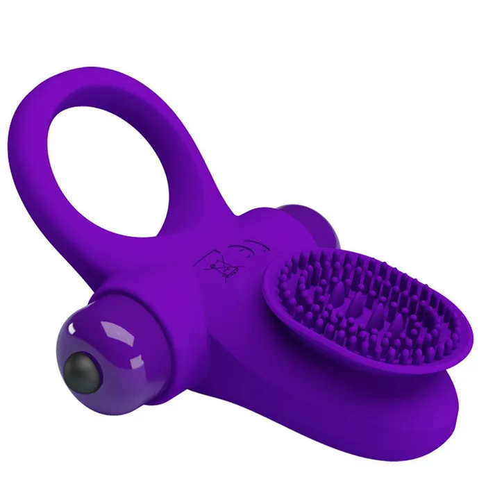 Pretty Love Vibrators Pretty Love Vibrating Cock Ring II Purple